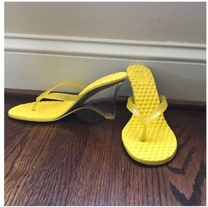 clear thong wedge
